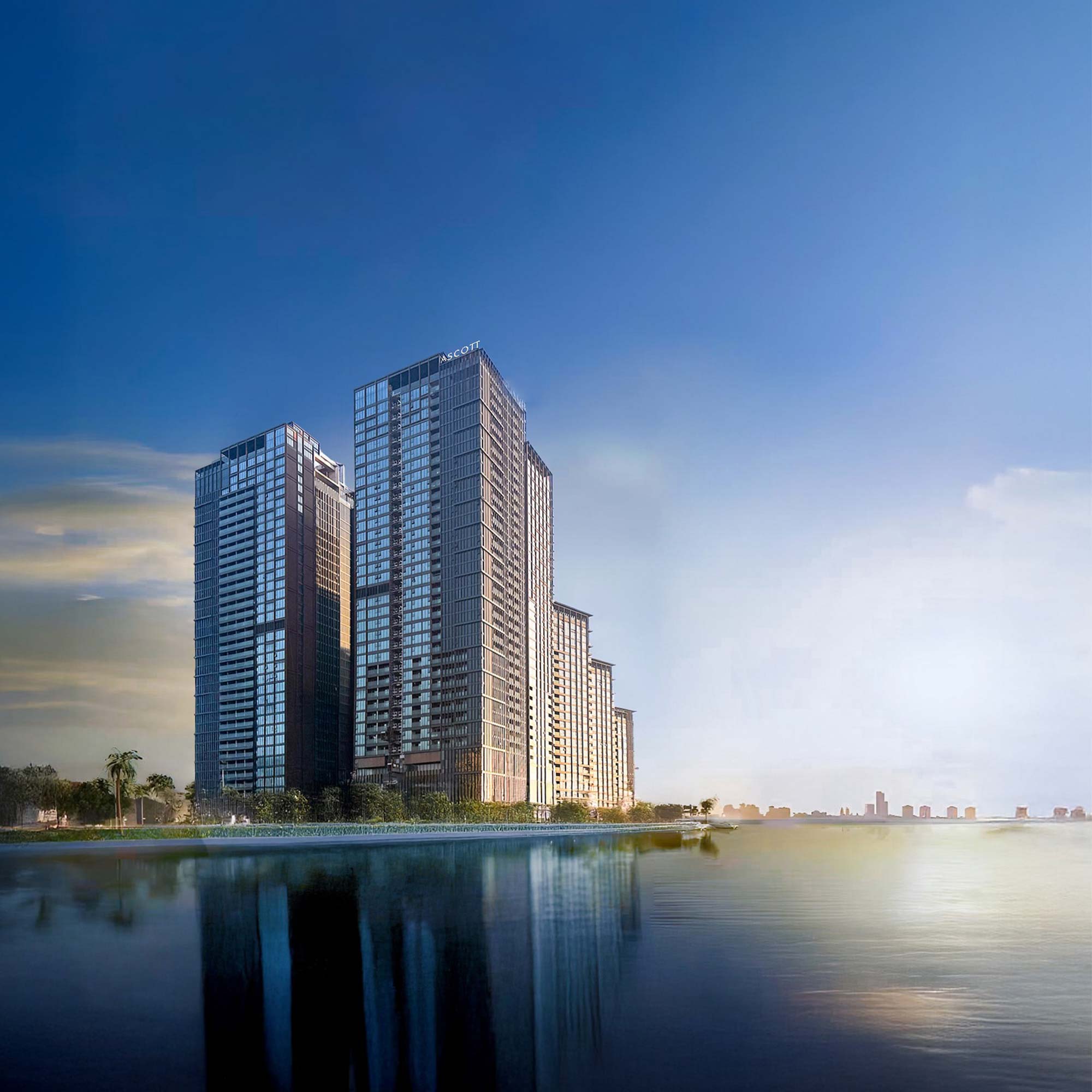 Vị trí dự án Sun Gran City Tây Hồ View tại bán đảo Quảng An